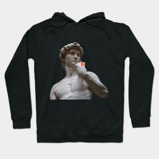 Minimalist Aesthetic - Statue of David (Any color) Hoodie